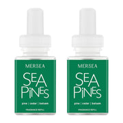 Pura Mersea Sea Pines refill bottle enhances layered aroma for your diffuser.