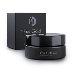 Pürblack Live Resin Pure Gold Shilajit jar close-up for daily use.