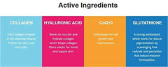 Pure Beauty Collagen glass mixing shows effortless daily beverage integration