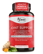Pure By Nature Joint Support bottle front with daily mobility focus