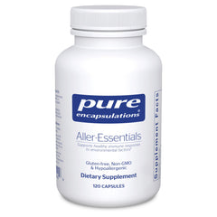 Pure Encapsulations Aller-Essentials bottle pour may support daily immune function.