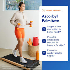 Pure Encapsulations Ascorbyl Palmitate packaging box with branding