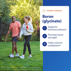 Pure Encapsulations Boron Glycinate label front with clear ingredient transparency.