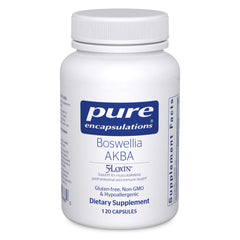 Pure Encapsulations Boswellia AKBA bottle; supports joint health and mobility.