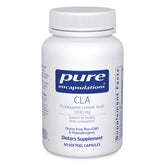 Pure Encapsulations CLA 1000mg softgels bottle for daily exercise support