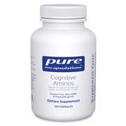 Pure Encapsulations Cognitive Aminos capsules in bottle for potential cognitive support