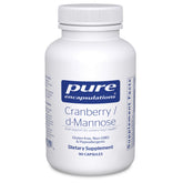 Pure Encapsulations Cranberry D-Mannose bottle and capsules supporting urinary tract health