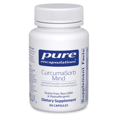 Pure Encapsulations CurcumaSorb Mind: cápsulas para apoyar la memoria y la claridad mental