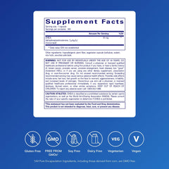 Closeup of Pure Encapsulations DHEA micronized tablets highlights absorption.