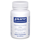 Pure Encapsulations Digestive Enzymes Ultra bottle supports balanced digestion.