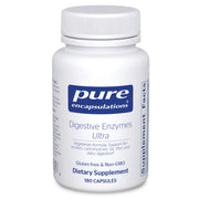 Pure Encapsulations Digestive Enzymes Ultra bottle supports balanced digestion.