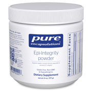Pure Encapsulations Epi-Integrity Powder tub with natural flavor and purity.