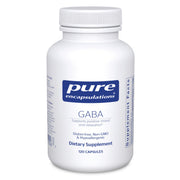 Pure Encapsulations GABA bottle showing capsules for relaxation support