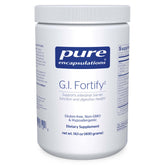 Pure Encapsulations G.I. Fortify bottle label highlights gut support potential.