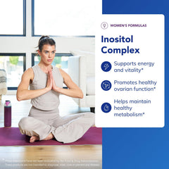 Pure Encapsulations Inositol Complex capsules closeup reveals convenient daily capsules