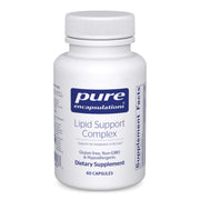 Pure Encapsulations Lipid Support Complex bottle with capsules for liver wellness.