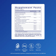 Pure Encapsulations Liver-G.I. Detox capsules close-up on table for daily wellness