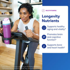 Pure Encapsulations Longevity Nutrients label closeup, premium allergen-free formulation for clean daily use.