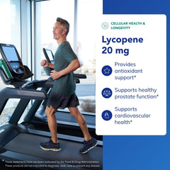 Pure Encapsulations Lycopene 20 mg label closeup with allergen-free promise