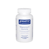 Pure Encapsulations Magnesium Gummy bottle closeup for easy daily use.