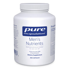 Pure Encapsulations Men's Nutrients bottle front for daily energy support