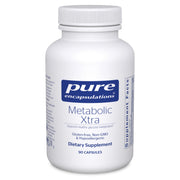 Pure Encapsulations Metabolic Xtra bottle label promoting metabolism support