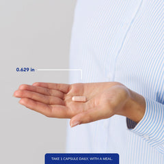 Pure Encapsulations MethylAssist 90's bottle side view shows compact capsules for portability.
