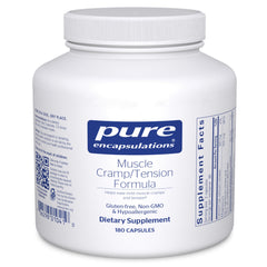 Pure Encapsulations Muscle Cramp/Tension Formula capsules supporting occasional cramps and relaxation