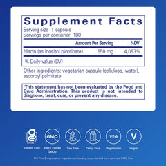 Niacitol bottle pour demonstrates no-flush niacin for smoother daily use.