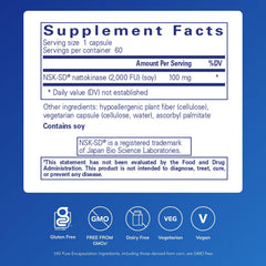 NSK-SD capsules close-up showing small, easy to swallow form.