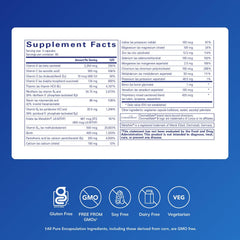 Pure Encapsulations Nutrient 950 capsules close-up highlighting gentle, tolerable capsules.