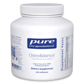 Pure Encapsulations OsteoBalance bottle front view for calcium support