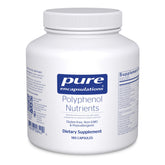 Pure Encapsulations Polyphenol Nutrients bottle front promotes daily nutrient support.