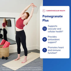 Pure Encapsulations Pomegranate Plus capsules ready for daily use.