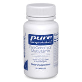 PureGenomics multivitamin bottle front by Pure Encapsulations showing comprehensive nutrient blend for daily wellness
