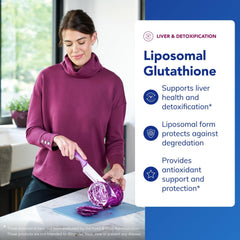 Setria glutathione ingredient panel indicating high-quality antioxidant source