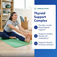 Pure Encapsulations Thyroid Support Complex capsules shown for easy daily dosing.