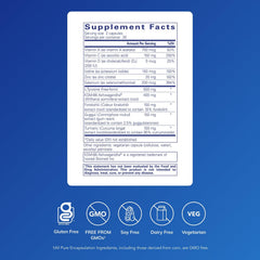 Pure Encapsulations Thyroid Support Complex label highlighting iodine for hormone synthesis.