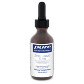 Pure Encapsulations Zinc Liquid bottle ready for easy daily dosing and immune-friendly routines.