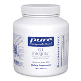 Pure Encapsulations G.I. Integrity bottle highlighting premium GI health support for daily wellness.
