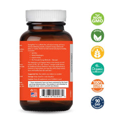 EnergyPlus tablets closeup showing herbal formula for smooth energy without crash
