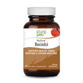 Pure Essence Labs MyPure Reishi bottle front for daily immune support and balanced energy