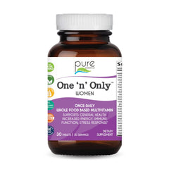 Pure Essence Labs One N Only tablet close-up for daily wellness.