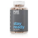 Pure for Men Stay Ready Fiber bottle for daily fiber support.
