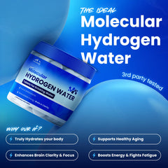 PURE HEALTH MAX PHM energy-boosting drink features a single tablet in a glass.