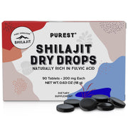 Pure Himalayan Shilajit dry drops bottle shown for daily vitality