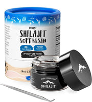 Pure Himalayan Shilajit soft resin jar for daily use