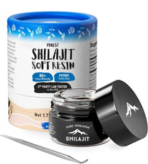 Pure Himalayan Shilajit soft resin jar for daily use