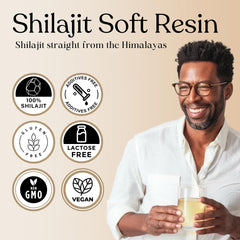 Pure Himalayan Shilajit resin measuring spoon convenient dosage