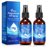 Pure Magnesium Oil Spray bottle for quick skin application.